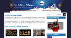 Desktop Screenshot of freechristmaswallpapers.net